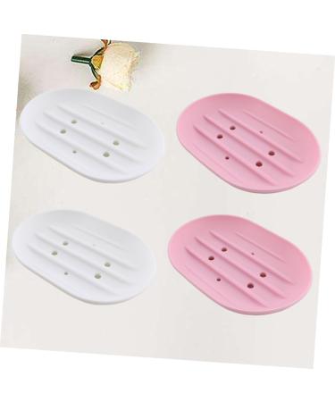 Ciieeo 12 Pcs Soap Container Silicone Travel Containers Bathroom Soap Dish Kitchen Soap Bathroom Soap Holder Kitchen Sponge Organizer Wooden Soap Holder Bar Soap Case Non-slip Soap Tray - Buy Online on GoSupps.com