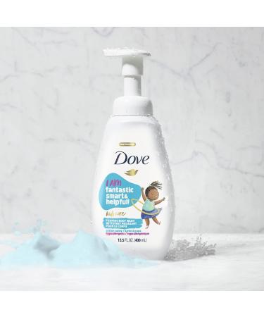 Dove Kids Cotton Candy Foaming Body Wash - Hypoallergenic Skin Care 13.5 Fl Oz (Pack of 4) - Buy Online on GoSupps.com