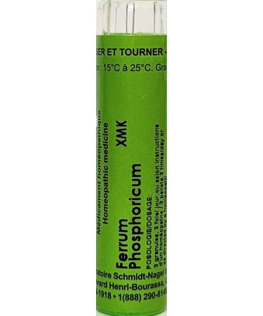 Ferrum Phosphoricum 10M (XMK) Homeopathy Medicine Schmidt-Nagel Canada (Homeodel) 90 pellets/granules