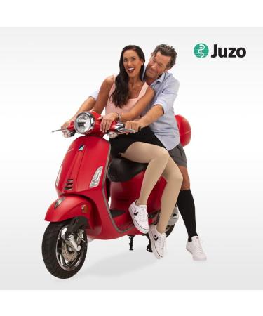 Juzo Soft 2002 Thigh-High Compression Stockings 30-40mmHg Open Toe - International Shipping Available - Buy Online on GoSupps.com