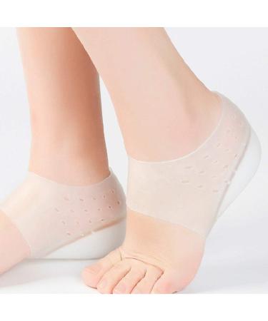 Supvox Silicone Heel Cushion - Gel Insole for Heel Spur Relief | Foot Care for Men & Women (3cm) - Buy Online on GoSupps.com