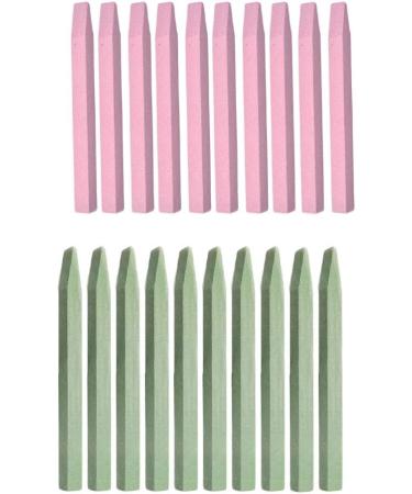 Dajidafu 10pieces Safe and Hygienic Durable Nail File Cuticle for Precise Clipping Stone Quartz Scrub Nail Scrub Nail File - Buy Online on GoSupps.com