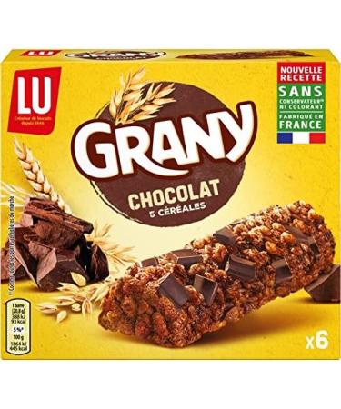 GRANY CEREAL BARS AND CHOCOLATE CHUNKS 125G GRANY PACK OF 4 - Buy Online on GoSupps.com