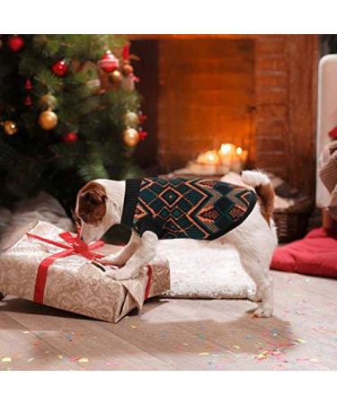 Idepet Winter Pet Sweater for Cats & Dogs - Warm Coat Vest Pullover for Kittens & Small Dogs - Black XS - Buy Online on GoSupps.com