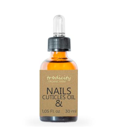 Nail & Cuticle Care and Moisturising Oil. Repairing anti-cracking cuticle strengthening oil. Formula based on natural oils for perfect nails - 30 ml.