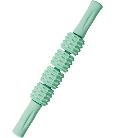 Massage Roller - Ergonomic Body Massage Stick for Muscle Recovery Yoga & Fitness - Green - Buy Online on GoSupps.com