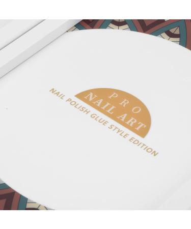 Nail Color Display Book Nail Color Display Card Hold Up To 20 26 Kinds Of Different Nail Polish Color Free Display for Home for Salon for Studio for Life - Buy Online on GoSupps.com