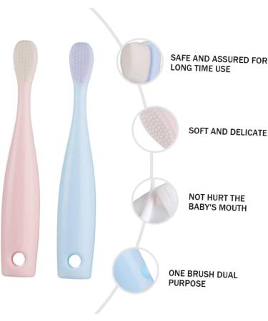 Beavorty 2-Piece Children's Toothbrush Set - Soft Bristles for Babies & Kids | Charming & Comfortable Oral Care - Buy Online on GoSupps.com