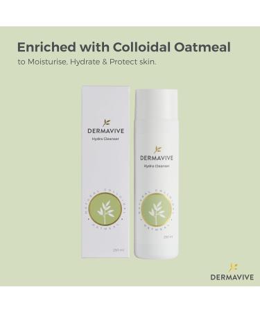 DermaHydra Facial Cleanser for Sensitive Skin - pH Balanced & Non-Irritating 250ml - International Shipping Available - Buy Online on GoSupps.com