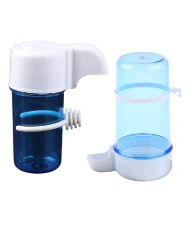 hetuioiyster Parrot Feeder Automatic Water Drink Container Food Dispenser Cage Birds Supplies Feeder Bottle S