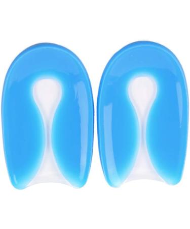 Heallily Silicone Gel Heel Cups - U-Shaped Soft Cushion Shoes Pads for Heel Pain - Shock Absorbing Support - Size S (1 Pair) - Buy Online on GoSupps.com