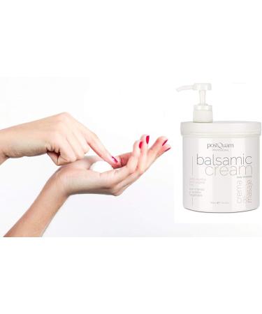 postQuam Professional Balsamic Cream Massage Cream 1000ml - Hydrate & Restore Normal/Mixed Skin - Moisturizer for Vitality & Elasticity - International Shipping Available - Buy Online on GoSupps.com