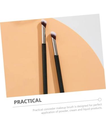 Housoutil Concealer Brush Angled Foundation Brush Face Blending Brush Eye Brush Make up Brush Powder Brush Makeup Foundation Makeup Brush Eye Makeup Brush Artificial Fiber Nose Mini - Buy Online on GoSupps.com