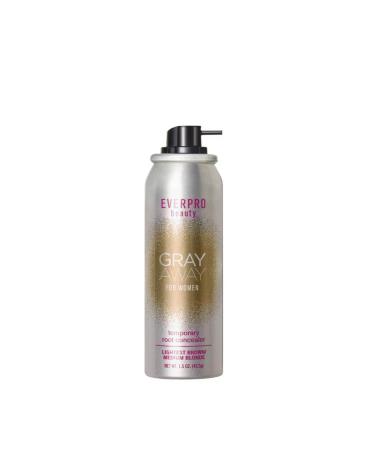 Everpro Gray Away Temporary Root Concealer Lightest Brown/Blond 1.5oz - Cover Gray Roots Instantly - Buy Online on GoSupps.com