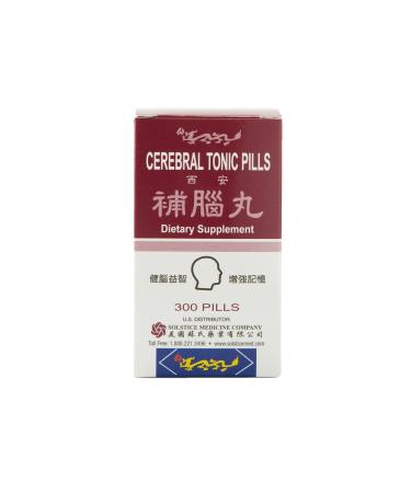 Cerebral Tonic Pills (Bu Nao Wan) (300 Pills) (1 Bottle) (Solstice)