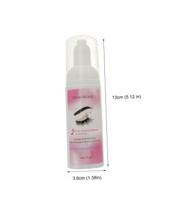 Angoily 2pcs Eyelash Cleansing Mousse & Mascara Shampoo - Gentle Lash Shampoo Remover for Extensions & Brows | Ideal for Daily Use - Buy Online on GoSupps.com