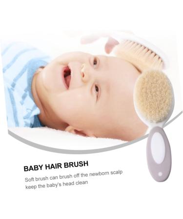 Healeved 2pcs Baby Shampoo Set | Scalp Comb & Bath Cleaner Brush Combo for Kids | Infant Grooming & Hair Care Brushes - Buy Online on GoSupps.com