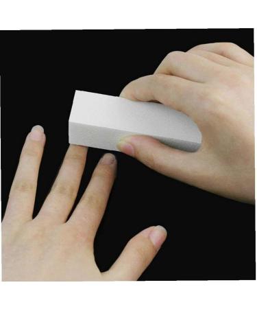 1PC White Nail Buffer Block 4 Way Nail File Rough Abrasive Buffer Nail Art Tool Fingernail Manicure Repedicure Kit for Salon or Home Use Other Nail Tools - Buy Online on GoSupps.com