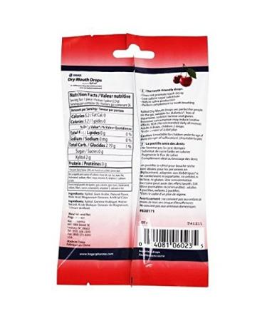 Miradent Dry Mouth Drops Cherry 2 Oz