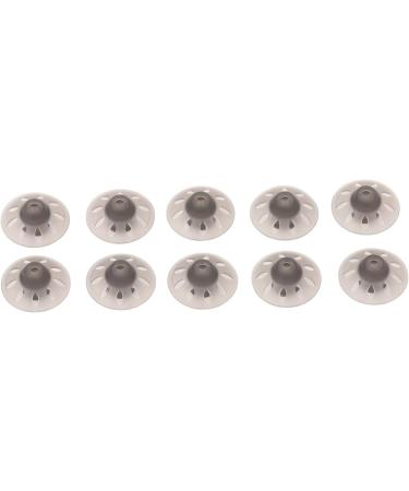 10pcs Hearing Aid Domes - Soft Silicone Earplugs for Phonak | Small Open Black Accessories - Buy Online on GoSupps.com
