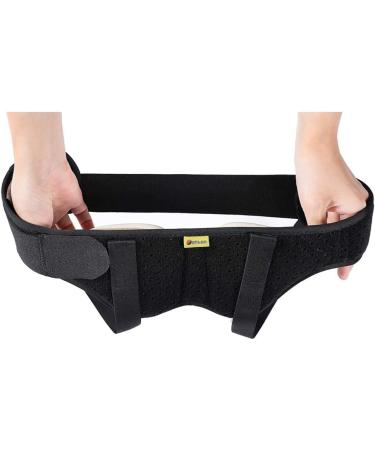 Samnuerly Adjustable Inguinal Hernia Belts for Men | Everyday Medical Support Strap for Left & Right Side Hernia Protection - Buy Online on GoSupps.com