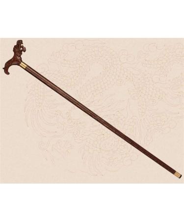 Walking Stick Wooden Leading The Elderly Cane Redwood Crutches Non-Slip Solid Wood Handle (C) powerfully - Buy Online on GoSupps.com