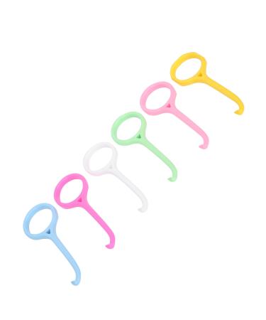 Dioch Removal Tool Pull Aligner Hook Remover Clear Pul Remov 6pcs Aligner Remover Glow AntiSlip Dental Picks Oral Care Brackets Remover Tool