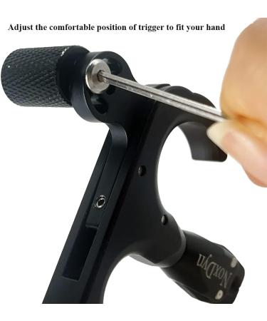 WhildHart 3 Finger 360 Rotatable Thumb Release Trigger for Compound Bow (Pure Black) - Shop Now - Buy Online on GoSupps.com