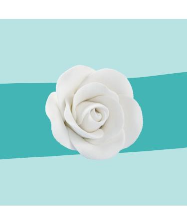 Buy Cake Company Fine Sugar Roses - 6 White Pieces (1 x 74g) - Perfect for Decorating Cakes | International Shipping Available - Buy Online on GoSupps.com