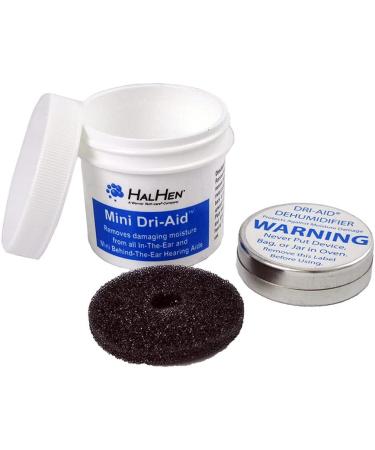 Hal-Hen Mini Dri-Aid Kit - Single Jar for Hearing Aid Care - Canister Included - Buy Online on GoSupps.com