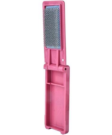 Shoes Brush Folding Dance Shoes Brush Cleaning Tool for Scrubbing Cleaning Dance Shoes Supply (Burgundy) - Buy Online on GoSupps.com