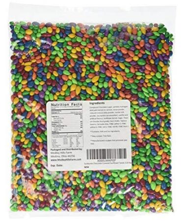 Sunbursts Chocolate Covered Sunflower Seeds 1LB Bag