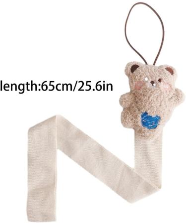 hgnxa Cute Hair Clip Holder Soft & Comfortable Adjustable Hairband Storage Cloud Pattern for Kids Room Decoration & Daily Use White leggy clouds - Buy Online on GoSupps.com