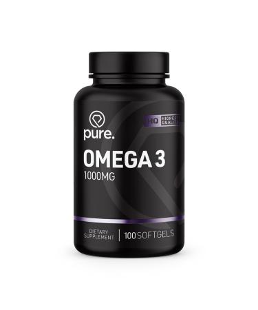 Pure Omega3100 softgels 1000mg with vitamin E EPA + DPA fatty acids