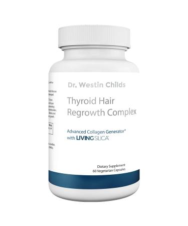Dr. Westin Childs - Thyroid Hair Regrowth Complex - Thyroid Hair Skin & Nails Vitamin Designed to Naturally Support Hair Growth & Strength - Vegetarian Non GMO - 30 Day Supply