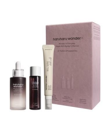 Haruharu Wonder Vegan Well-Aging Collection Gift Box for Special Day Suitable for All Skin Types