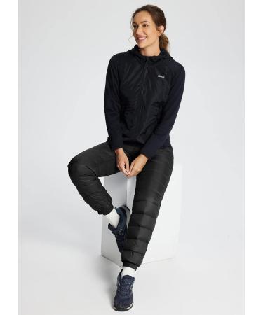 BALEAF Women's Ultralight Down Winter Pants | Water-Resistant Ski Snow Puffer Pants - Black (Small) - Buy Online on GoSupps.com