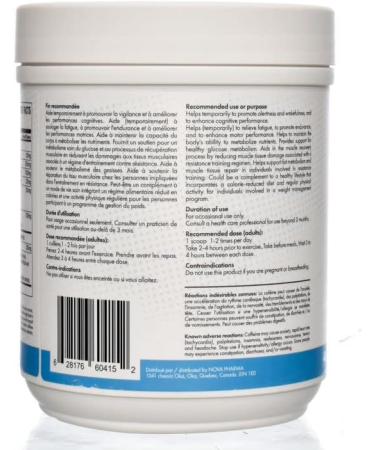 Nova Pharma Pre Workout Powder - Garcinia Cambogia - L Carnitine Supplement - Chromium Supplement - 40 Servings (Lemonade Rose) - Buy Online on GoSupps.com