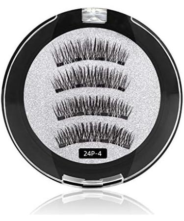 XIUNIA Magnetic Eyelash Set 8D Quantum Magnetic Eyelash Soft Magnetic Technology 2 Pairs Of False Eyelashes with Tweezers Easy to Wear - Buy Online on GoSupps.com