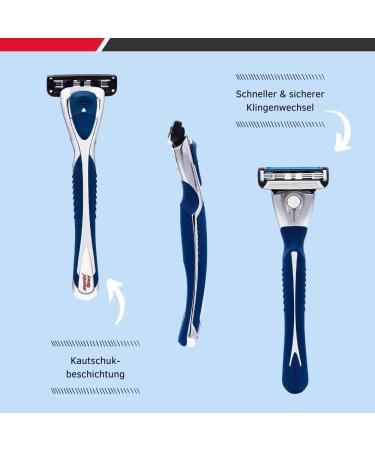 Mornin Glory Shaving Handle for Wet Shaving | Replacement for Alpha & Freshman | Optimal Grip with Katschuk Coating | International Shipping Available - Buy Online on GoSupps.com