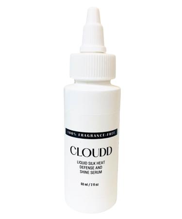 Fragrance-Free Liquid Silk Heat Defense and Shine Serum 100% Fragrance-free and Essential Oil-free Heat Protectant Unscented Clear