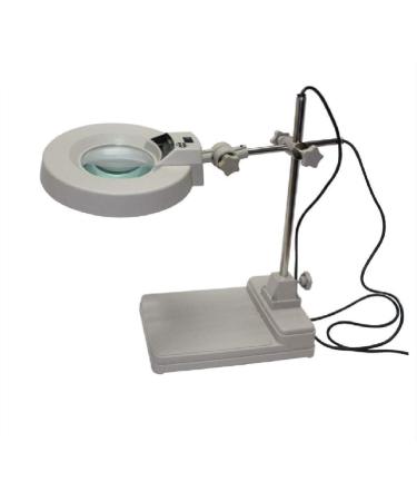 Illuminated Desktop Magnifier 8X Hd Lens Folding for Old Man Reading Book Student Gift Watch Repair Magnifing Glass Made in China