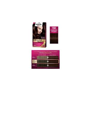 Palette Deluxe 760 Dazzling Brown Permanent Hair Color - Long-lasting International Shipping - Buy Online on GoSupps.com