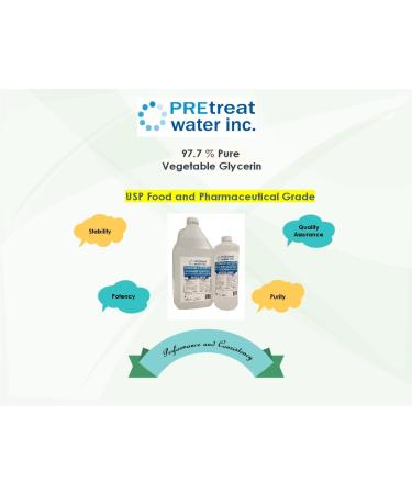 Vegetable Glycerin 1 Liter 99.7% Pure USP Medical Kosher Food and Pharmaceutical Grade Used for Skin Hair Food Crafts DIY Soaps and Various Other Applications - Buy Online on GoSupps.com