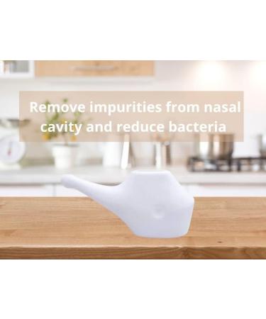 Nexxa Ergonomic Traveller's Neti Pot for Nasal Cleansing - Lightweight & Compact Design - Buy Online on GoSupps.com