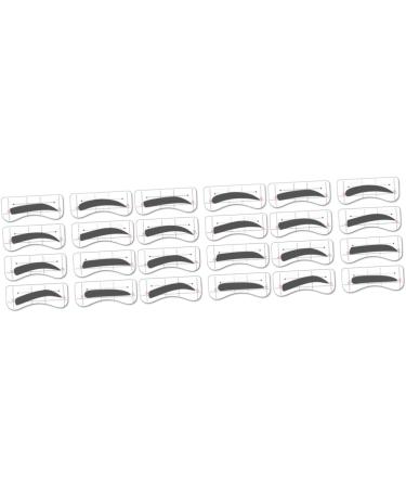 Beavorty 96 Pairs 8 Eyeshadow Eyebrow Stamp Molds Eyebrow Stencils Template Eyebrow Trimming Makeup Tools - Buy Online on GoSupps.com