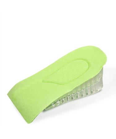 Grips Heel Liner TPR detachable Shoe Lift Heel Cushion Support Women Comfort Stand for Heel Spurs and Pain Relief(Green Large)