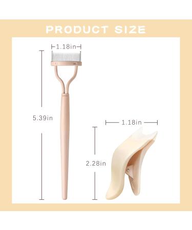 HOSAILY Lashes Buddy - False Eyelash Applicator Tool Kit & 2 Pack Eye Makeup Tools for Perfect Lash Application & Separation - Buy Online on GoSupps.com