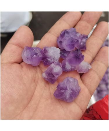 Rough Stone 100g Bulk Lot Natural Rough Lavender Amethyst Cluster Gravel Quartz Crystal Raw Stone Crystal Cluster - Buy Online on GoSupps.com