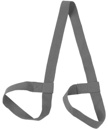 Weiyiroty Portable Yoga Mat Strap - Adjustable Soft Sling for Fitness | Stretch Belt for All Mats (Gray) - Buy Online on GoSupps.com